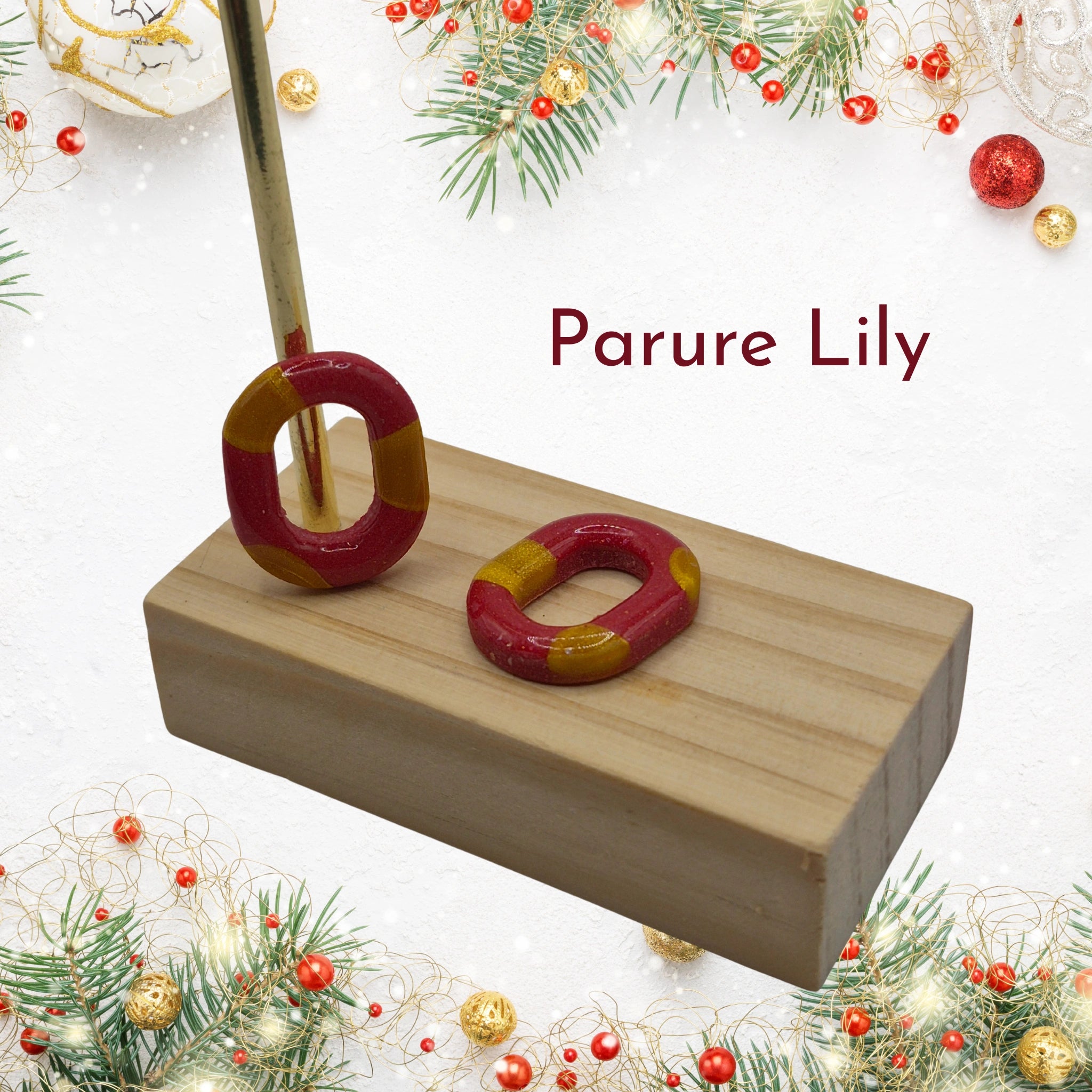 Box de Noël – Duo de Pampilles + Créoles au choix