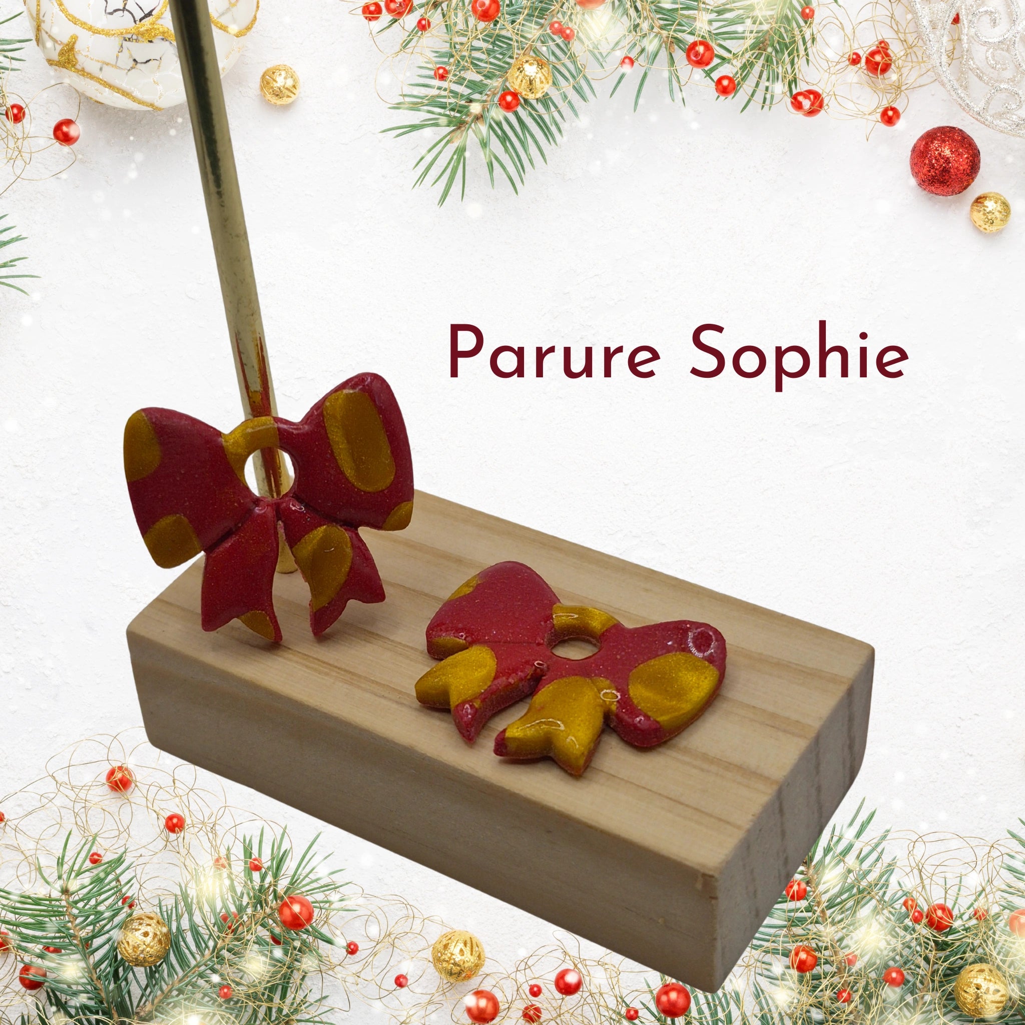 Box de Noël – Duo de Pampilles + Créoles au choix