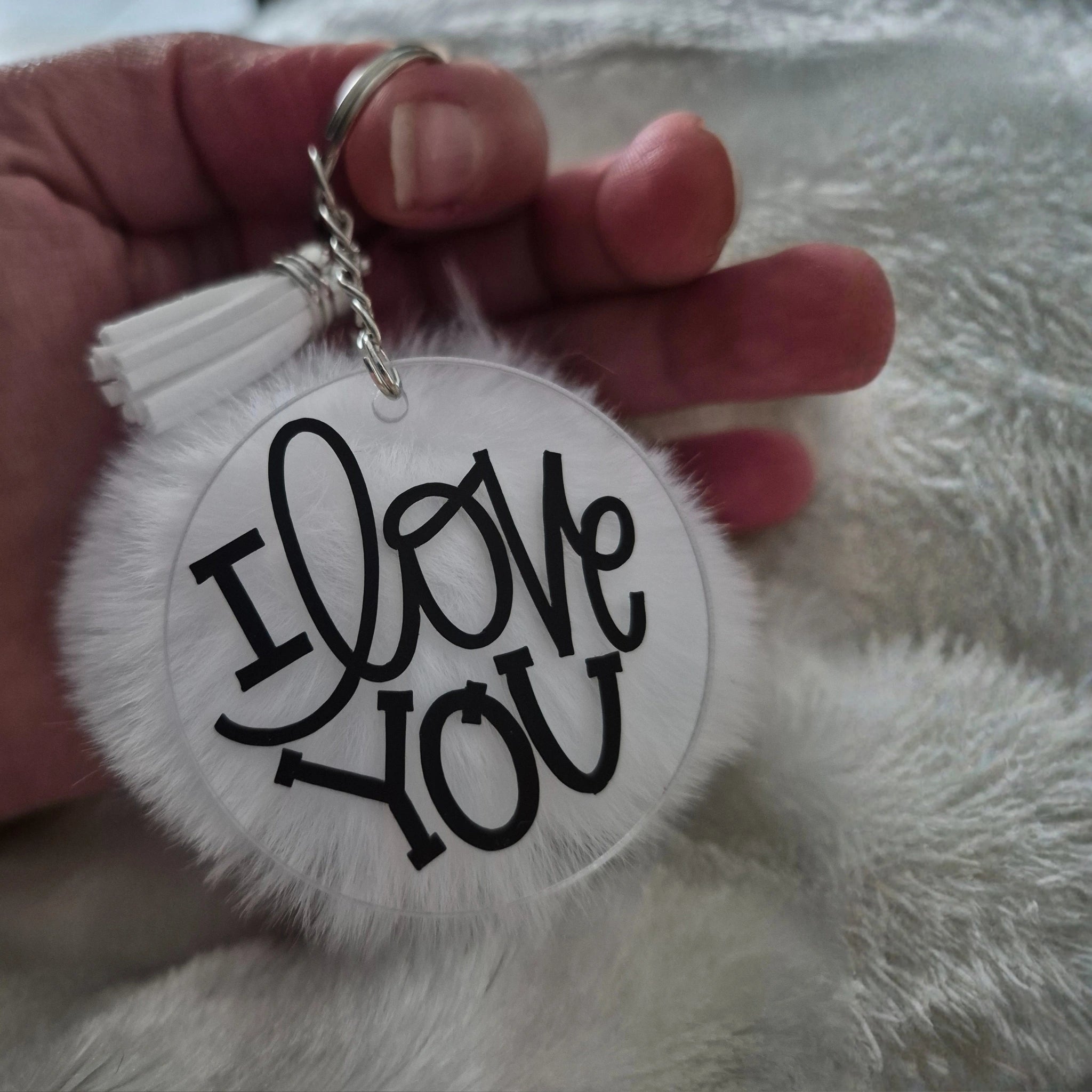 Porte-clés "I love you"