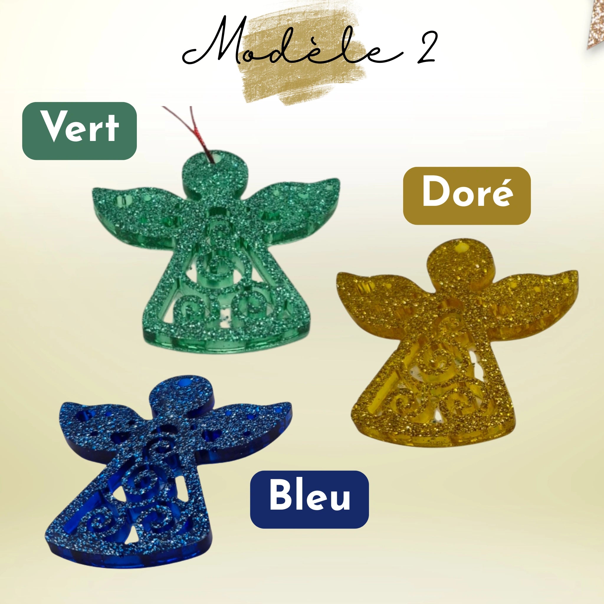 Suspension de noël - 1 ange de noël