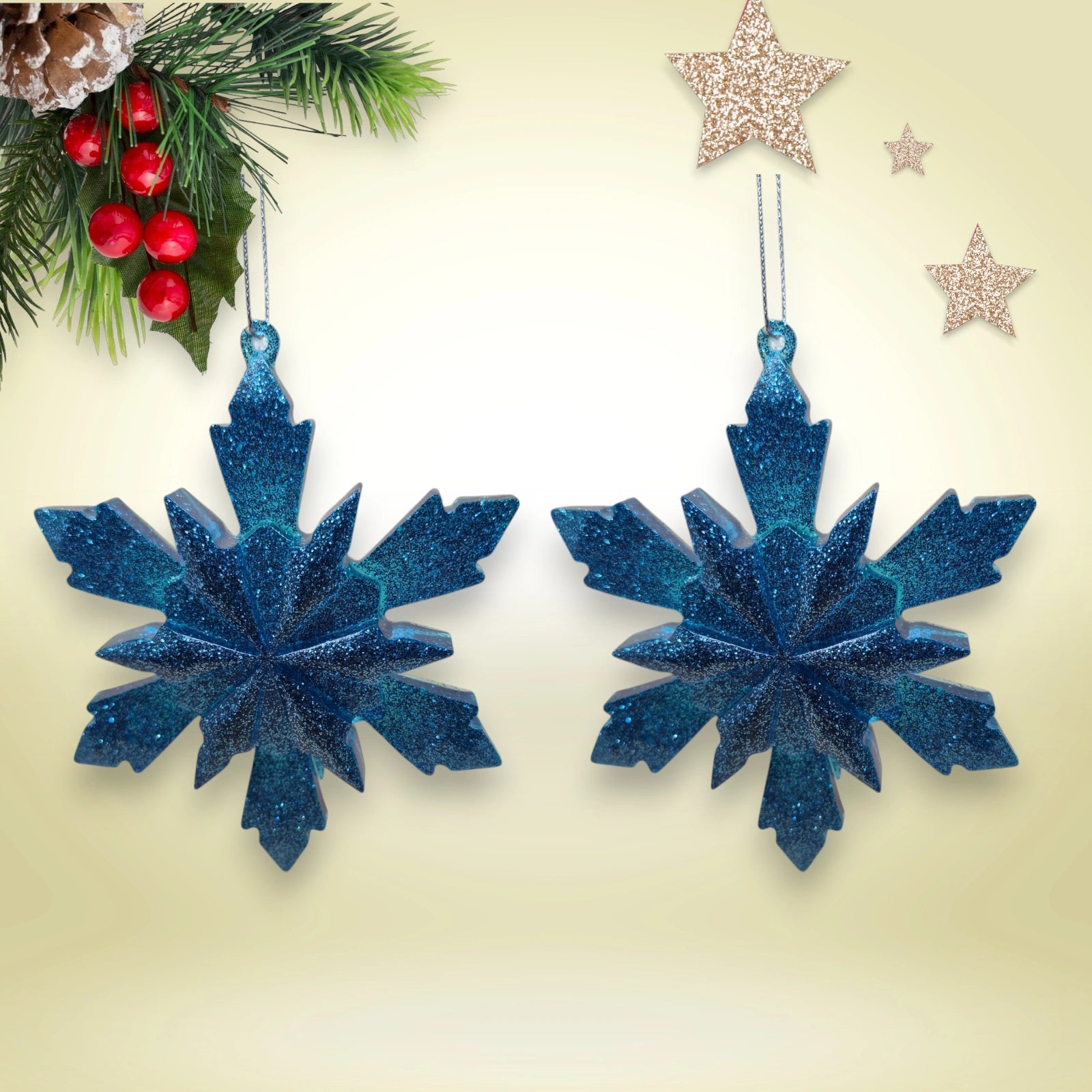 Suspension de noël - Grande étoile