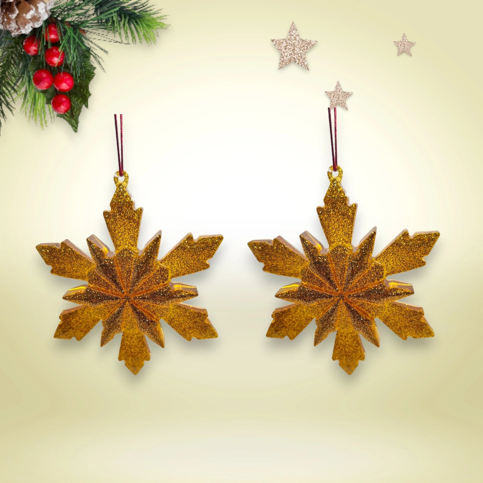 Suspension de noël - Grande étoile