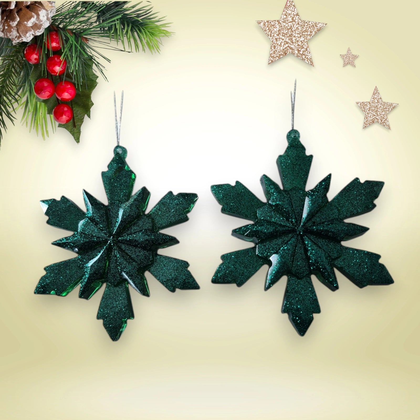 Suspension de noël - Grande étoile