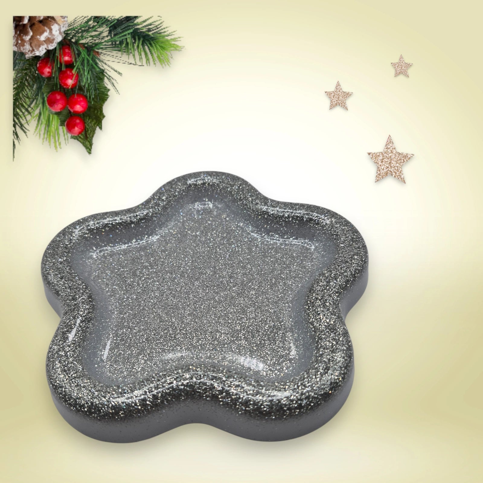 Vide-poche étoile en résine