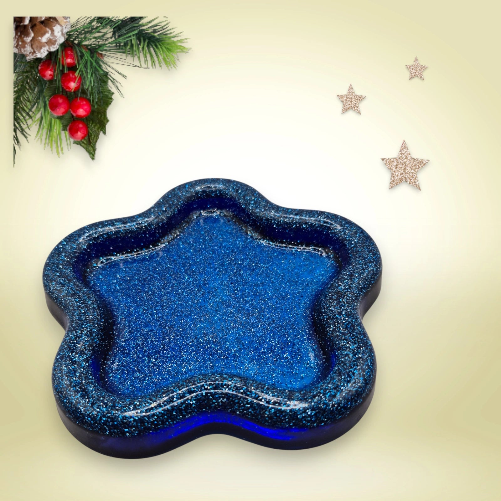 Vide-poche étoile en résine